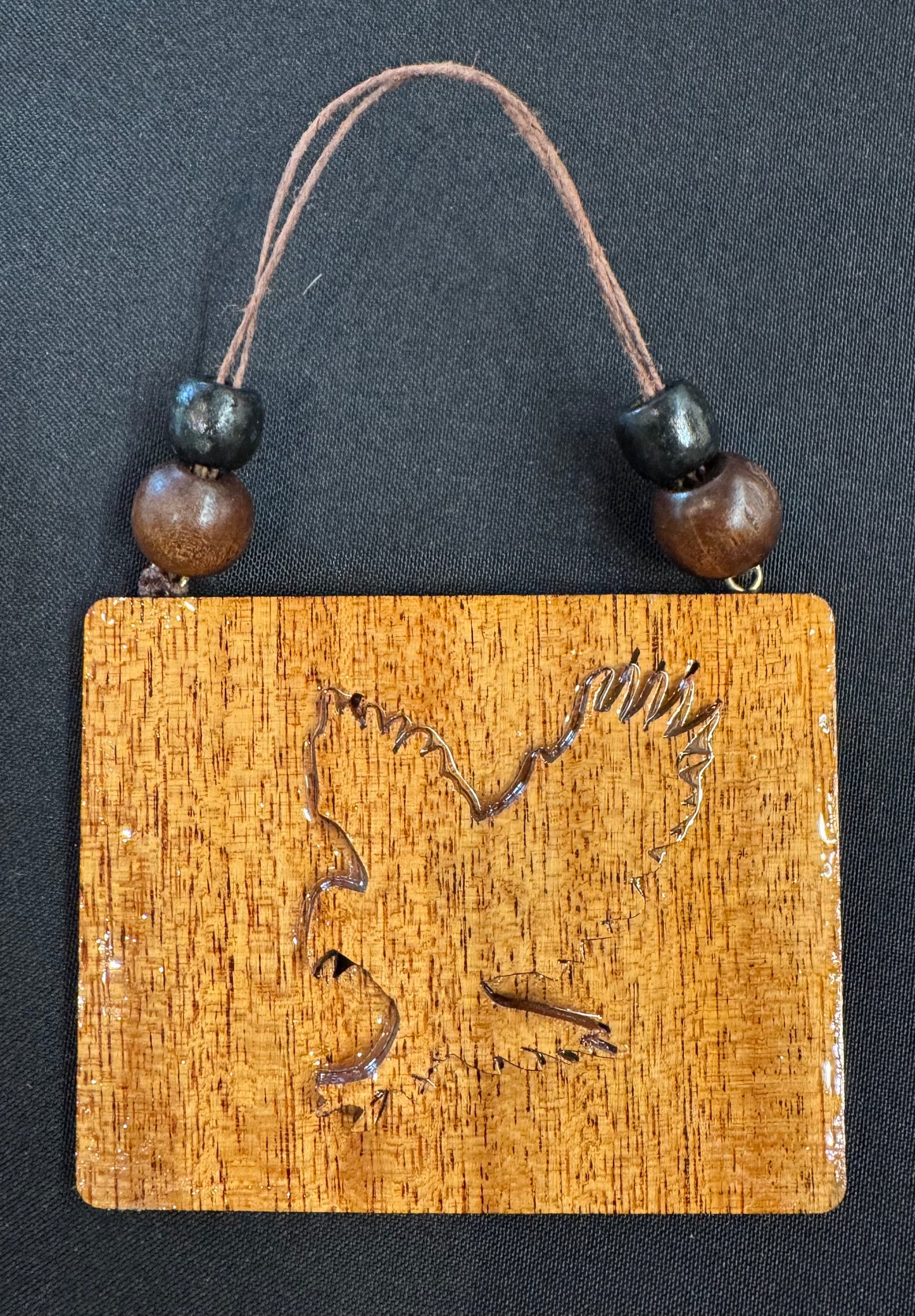Eagle Wood Ornament