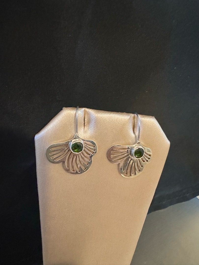 Abstract Flower Earrings