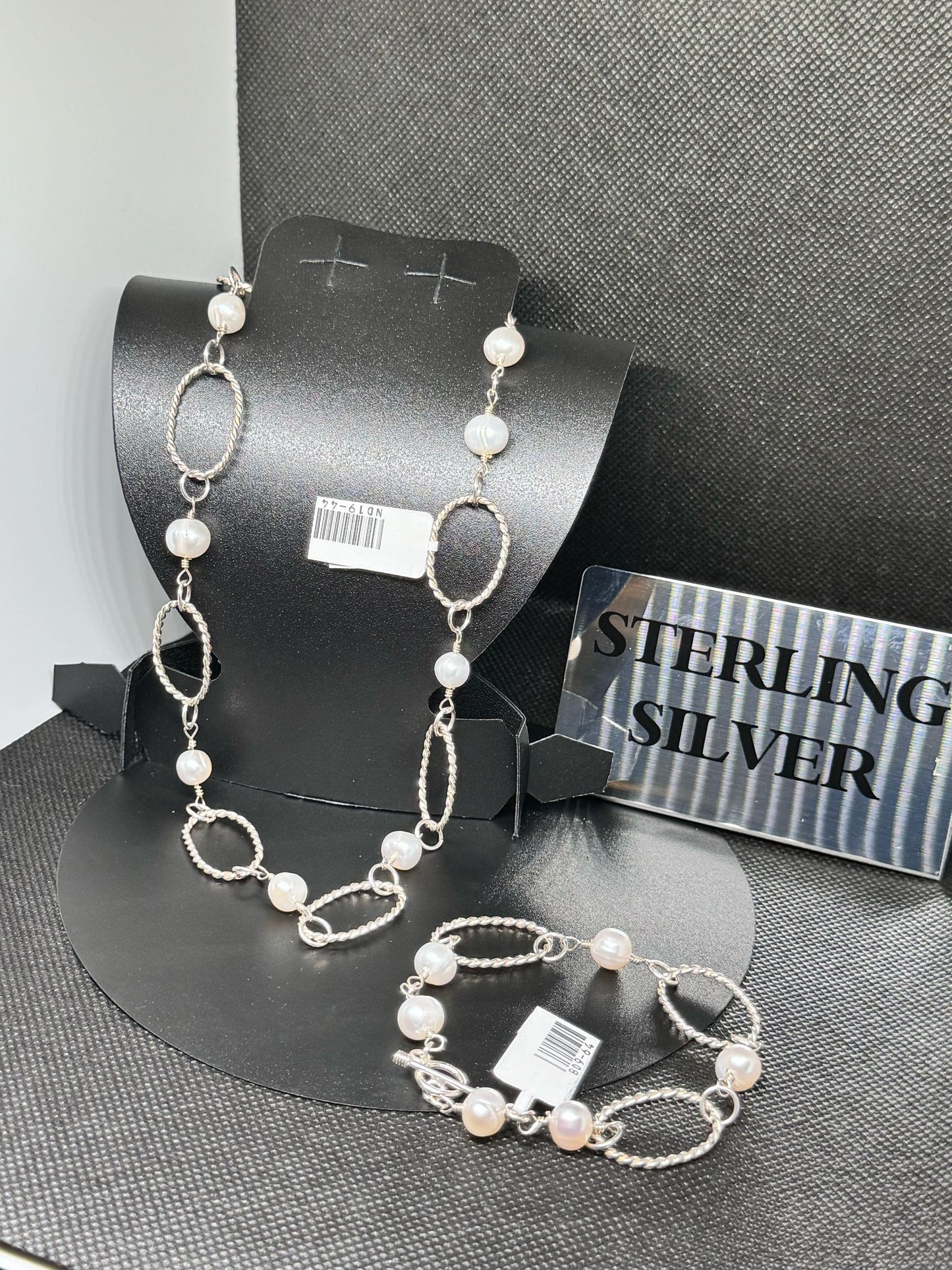 Pearl and Silver Set