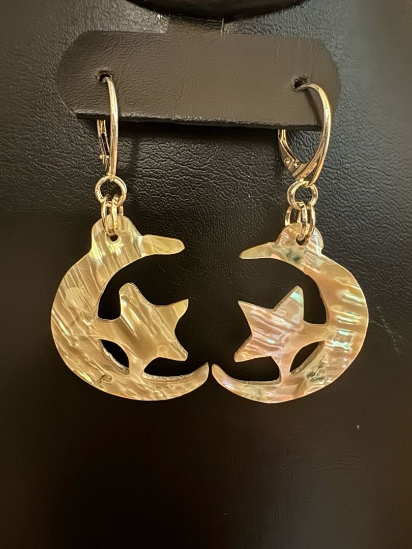 Handcrafted Abalone Earrings