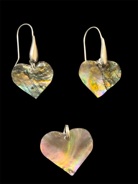 Heart Abalone Set