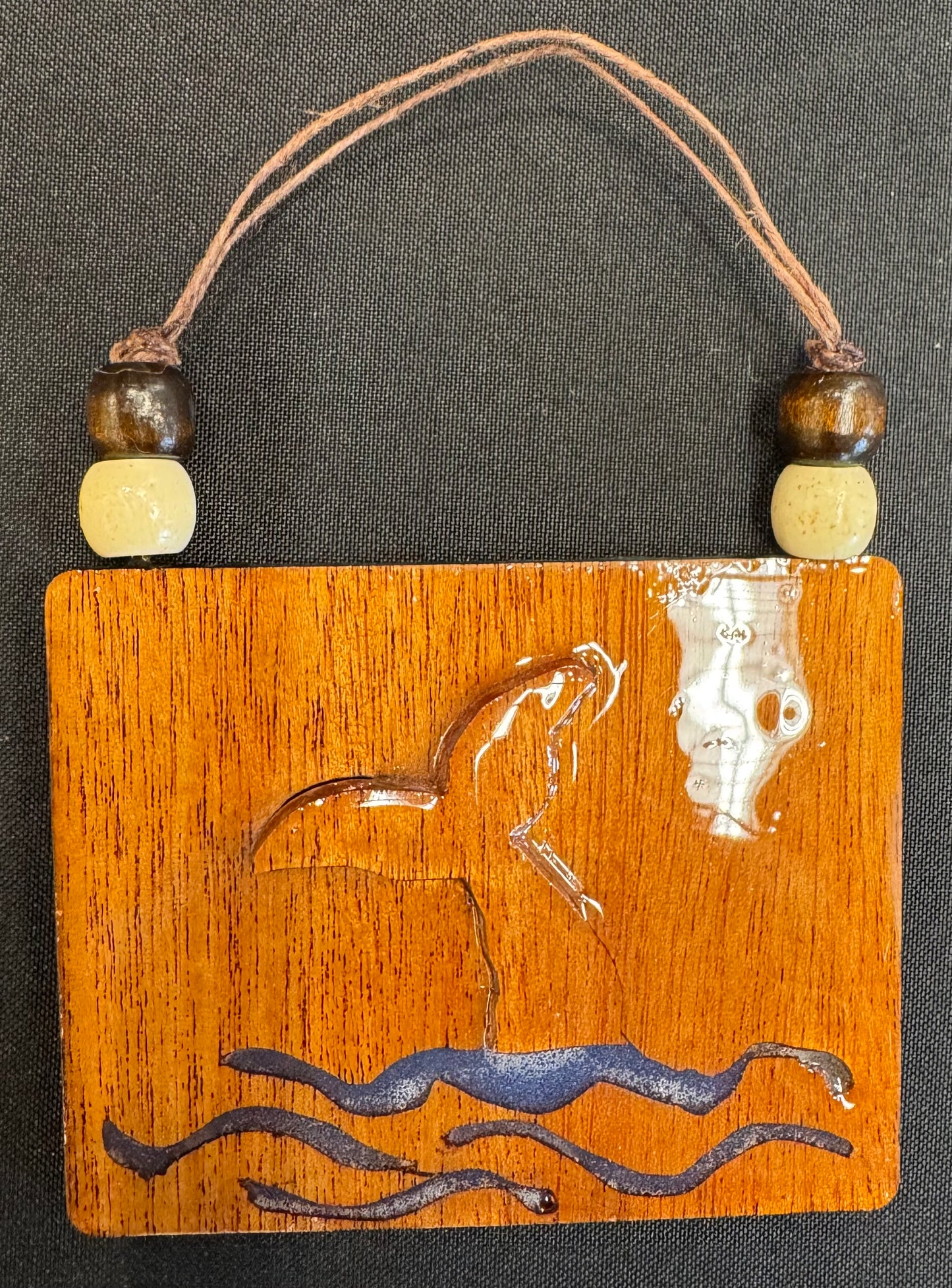 Whale Tail Ornament