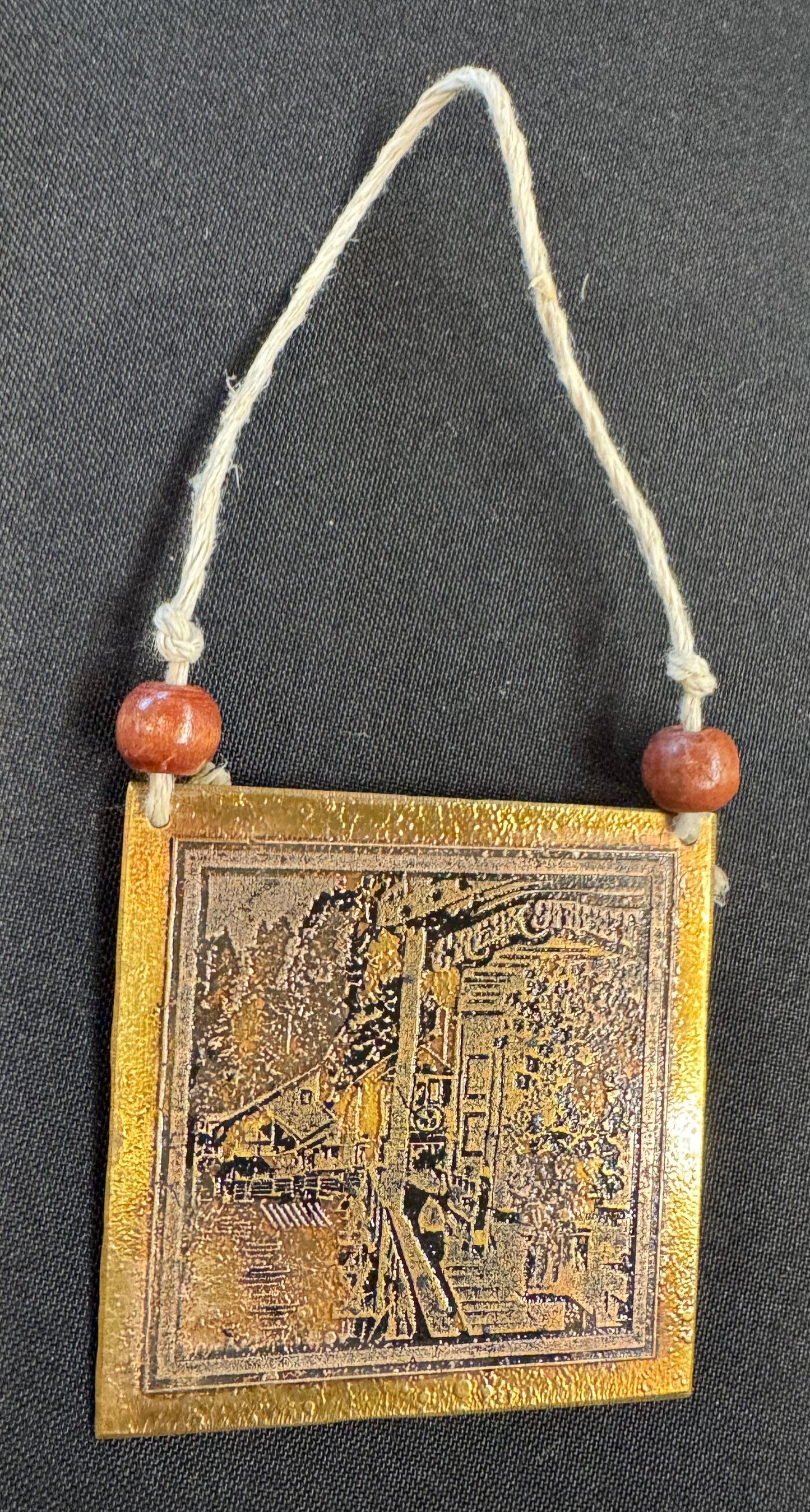 Creek Street Copper Ornament