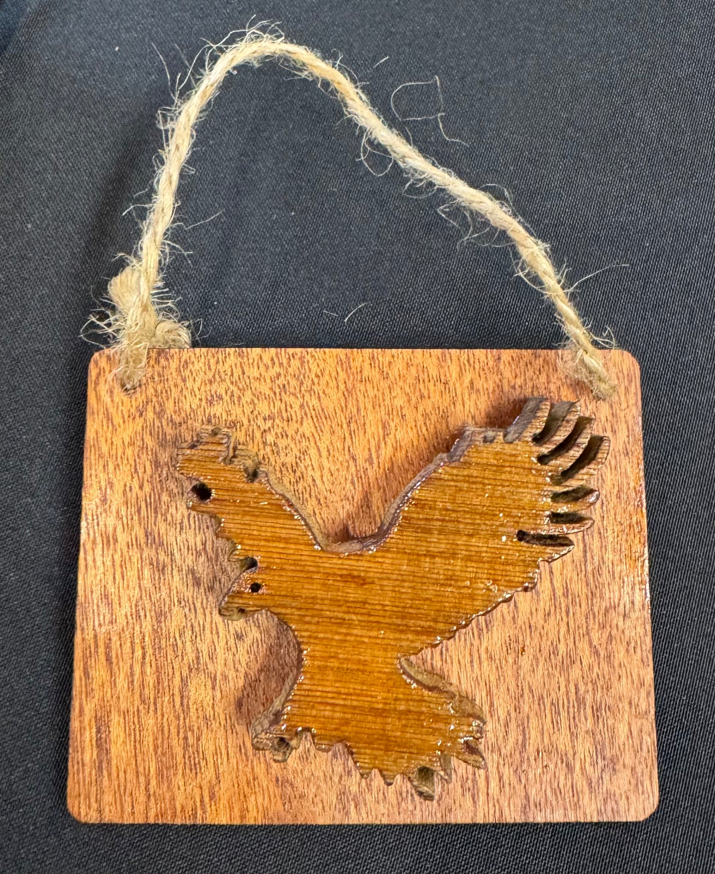 Eagle Wood Ornament