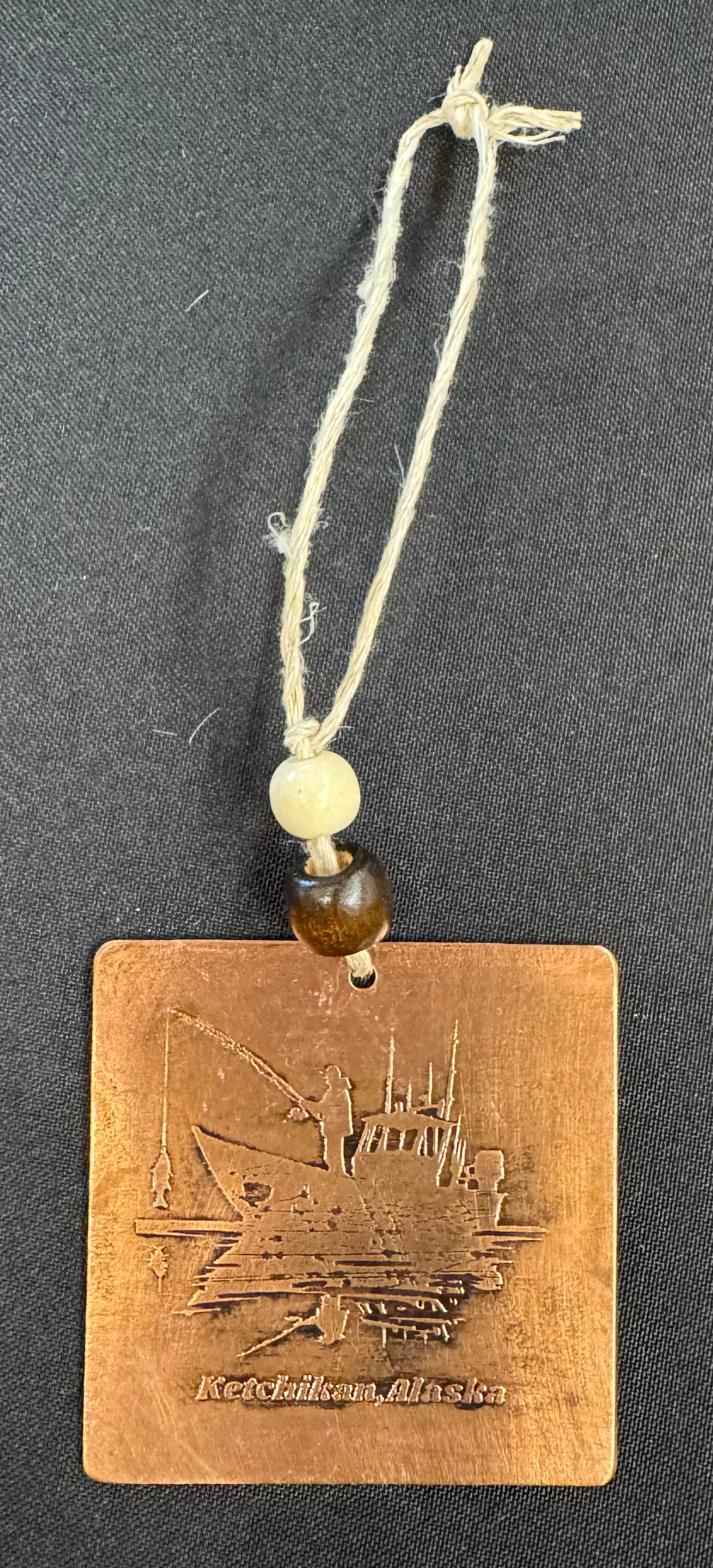 Fisherman Ketchikan, AK Ornament