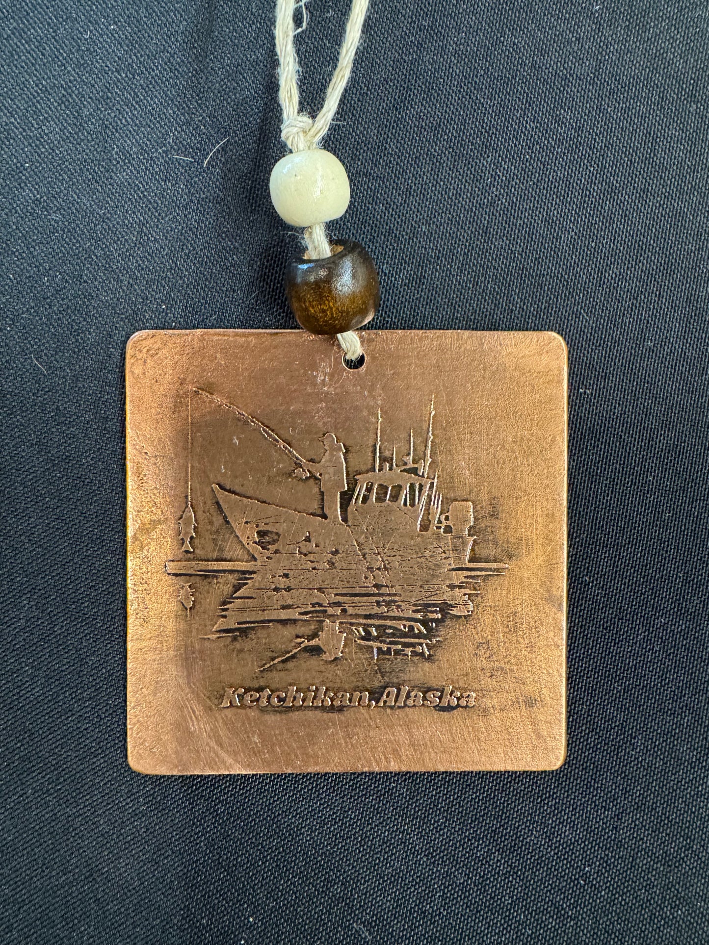 Fisherman Ketchikan, AK Ornament