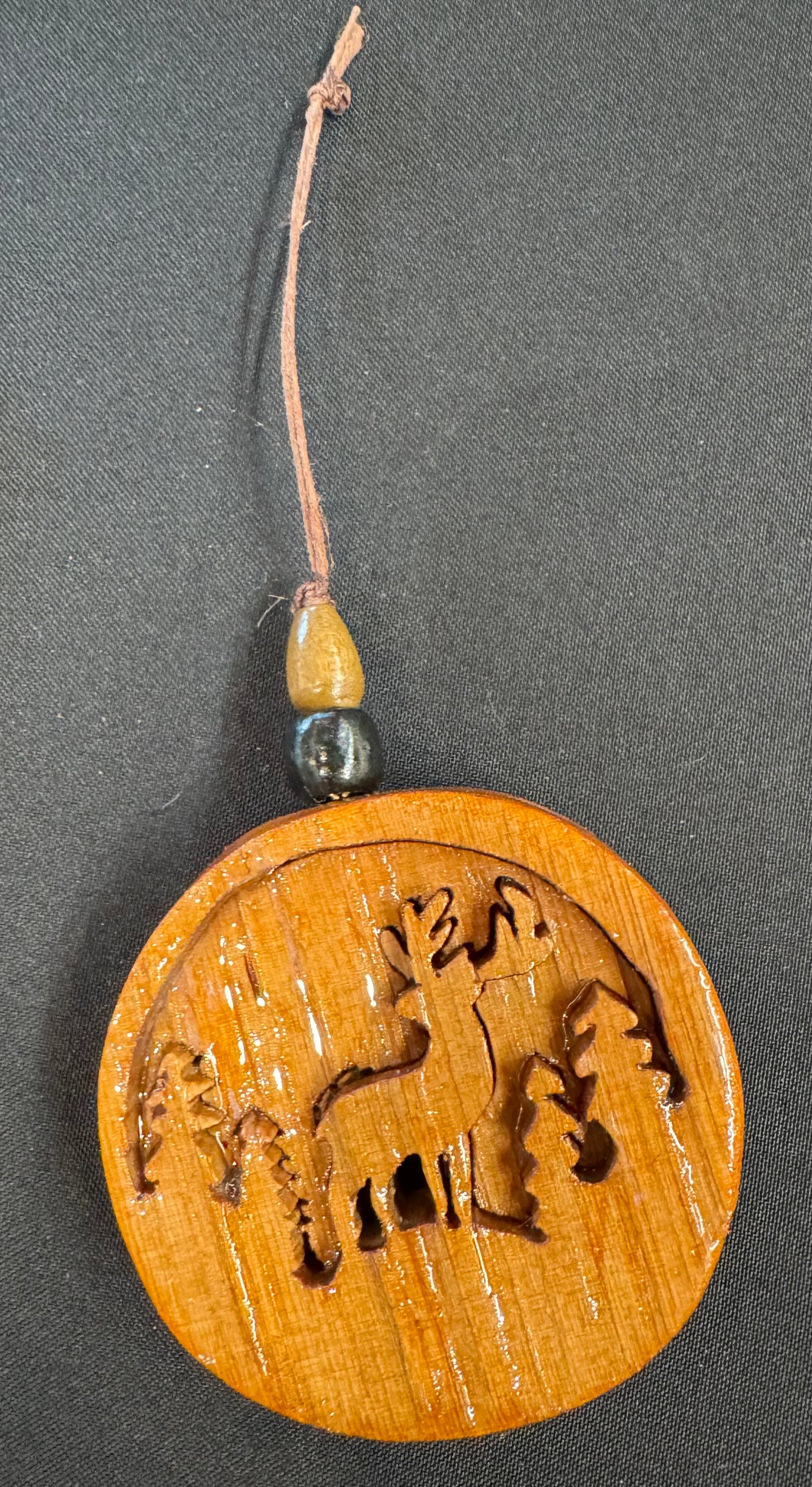 Deer Landscape Ornament