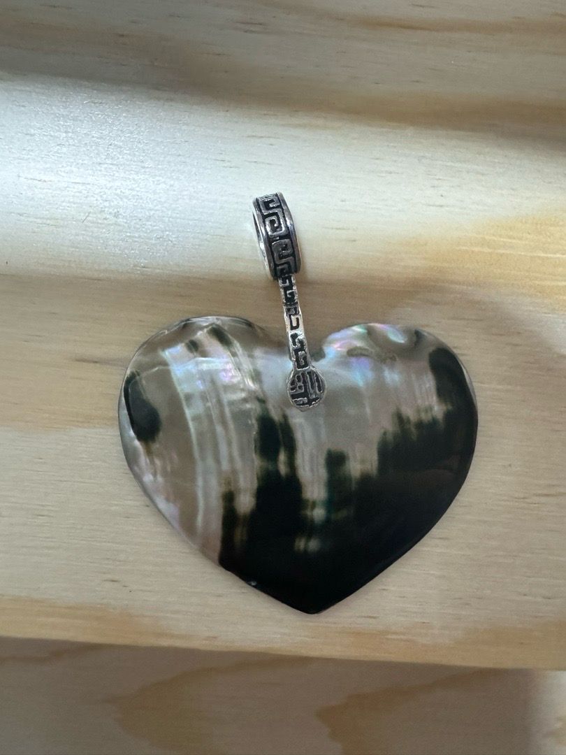 Abalone Heart Pendant