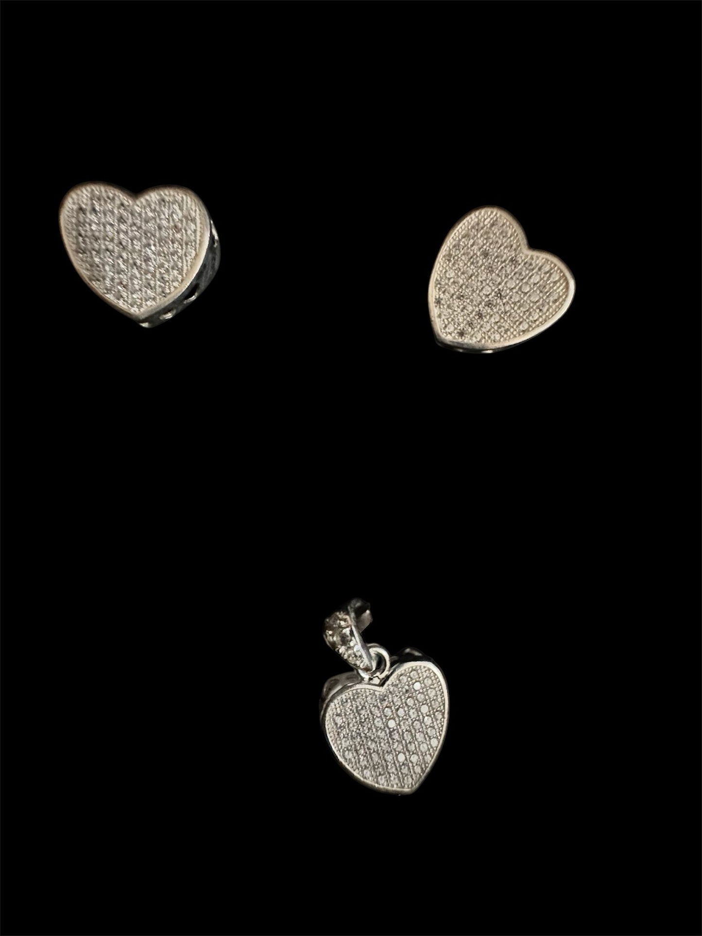 Heart Zirconia Set
