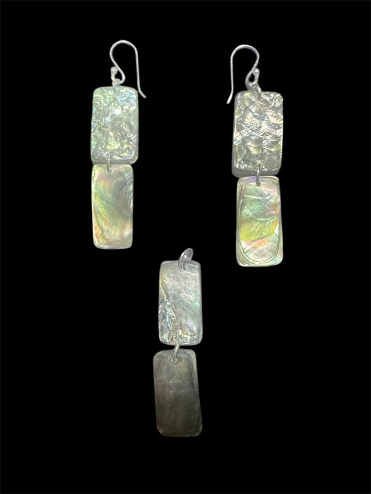 Abalone Rectangle Set