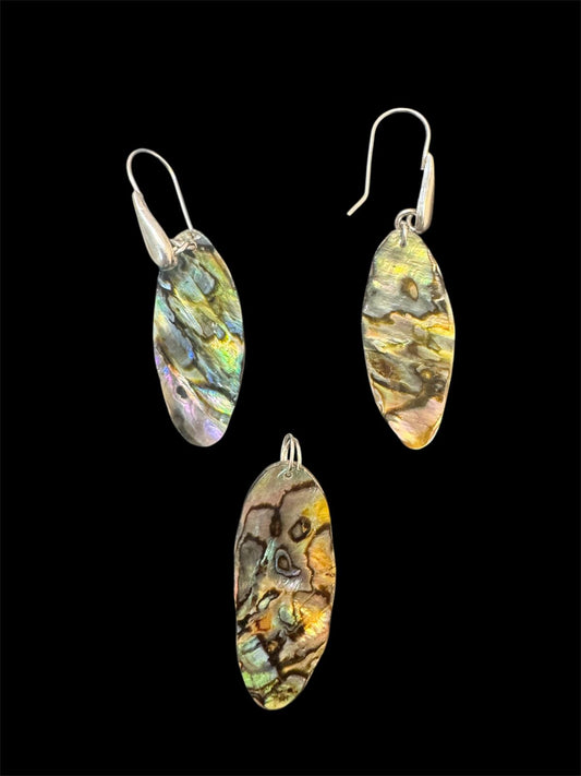 Oval Abalone Set