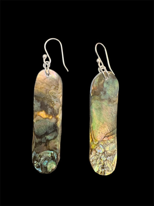 Long Abalone Earrings
