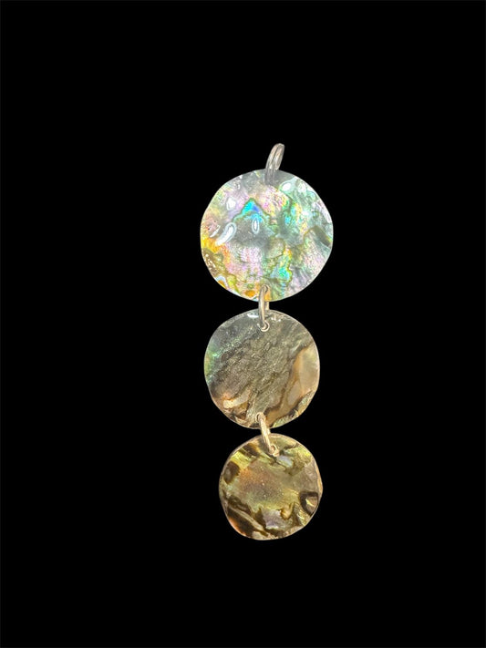 Circle Abalone Pendant